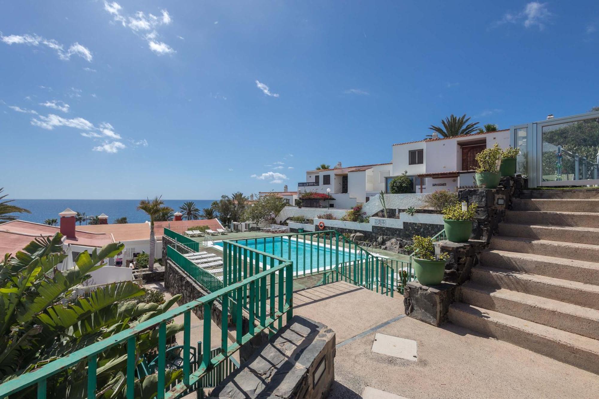 Bungalow playa Águila terraza piscina by Lightbooking Maspalomas (Gran Canaria) Exterior foto